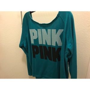 Pink off the shoulder top